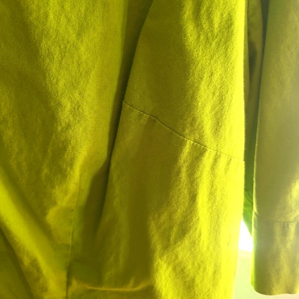 VENEZIA Jean's Clothing Stretch Light Green Cotton Blouse 18/20 - Picture 6 of 6